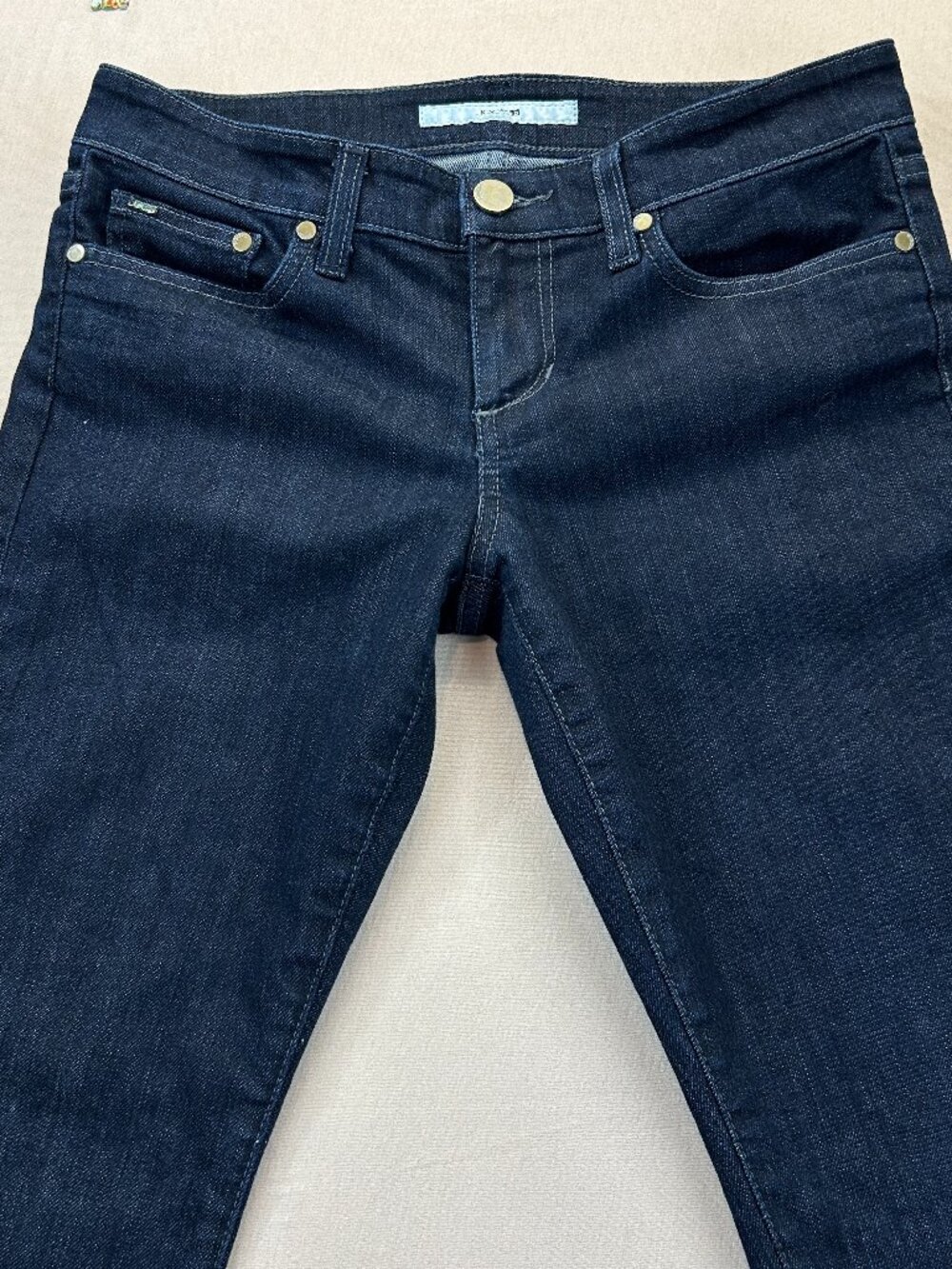Joe's Jeans Womens Size 28 Blue Chelsea Denim Low Rise Dark Wash Stretch